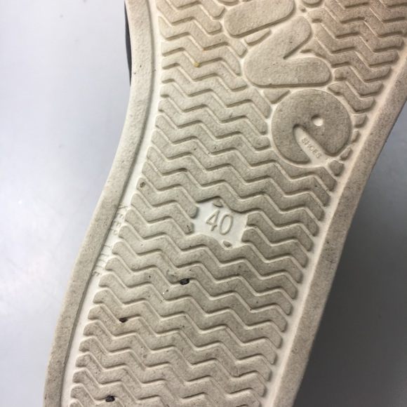 Native Unisex Sneaker Shoes Unisex Brown Perforated Low Top Slip Ons size 40 - Picture 7 of 11